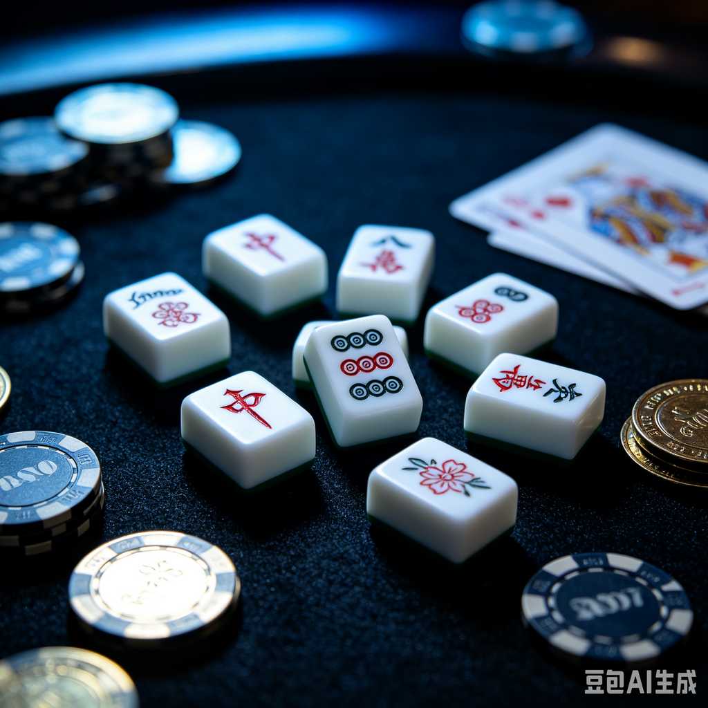 trendy color mahjong set